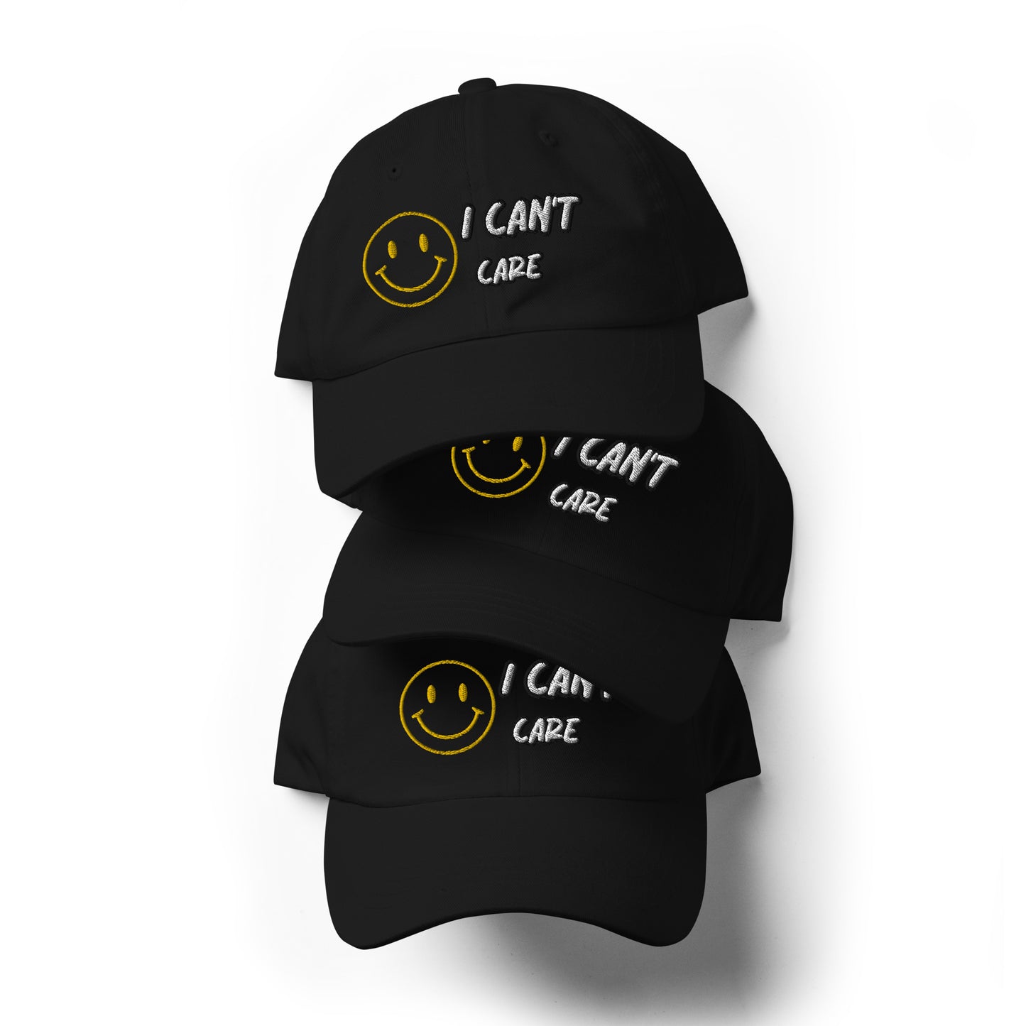 I can't care Dad hat