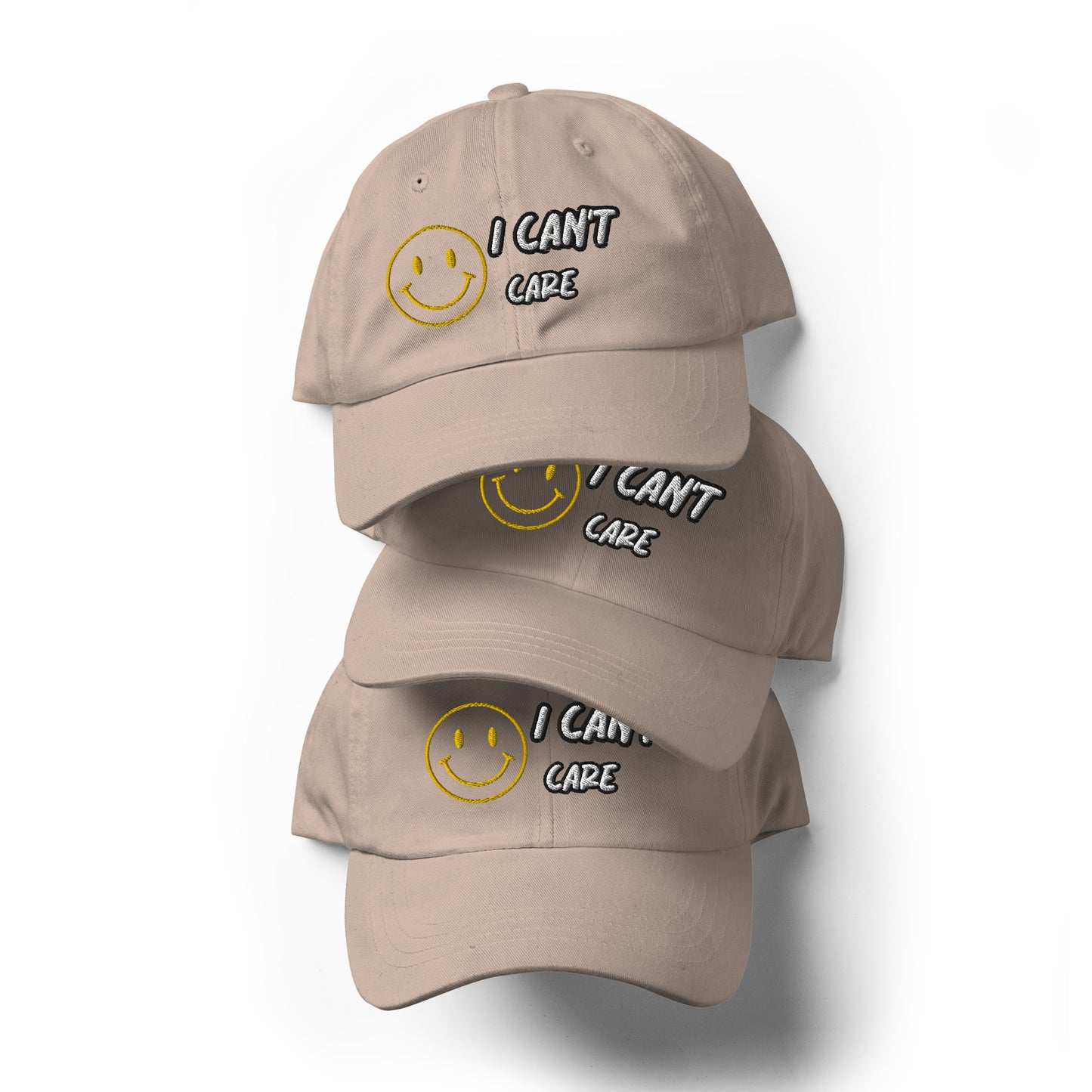 I can't care Dad hat