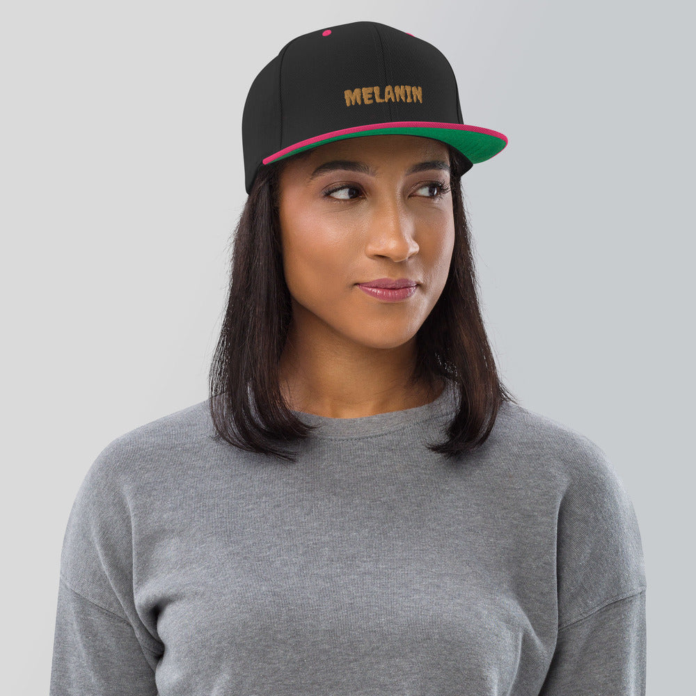 Melanin Snapback Hat