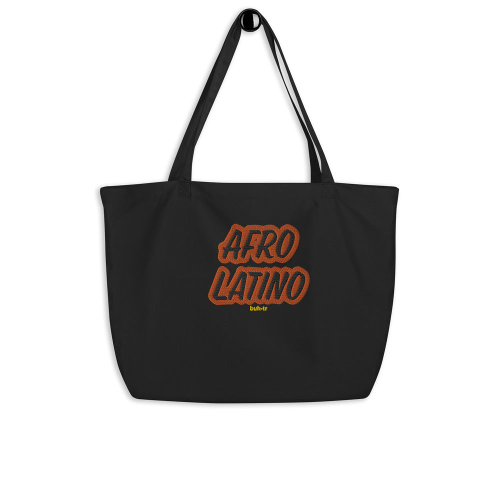 Afro Latino Large organic tote bag